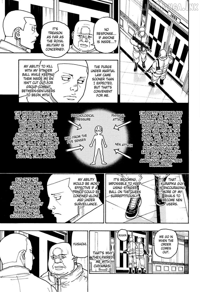 Hunter x Hunter, Chapter 414 image 07